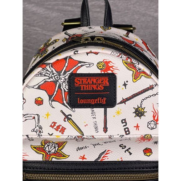 Loungefly Stranger Things Hellfire Club Mini Backpack - Picture 2 of 9